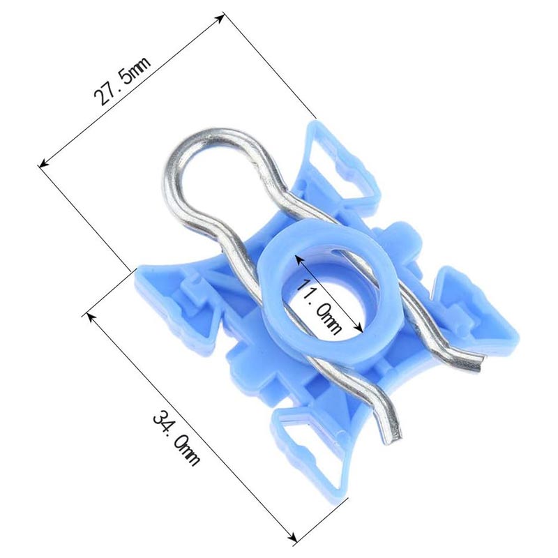 Bilfönsterglas Regulator Glidande Pivot Clips